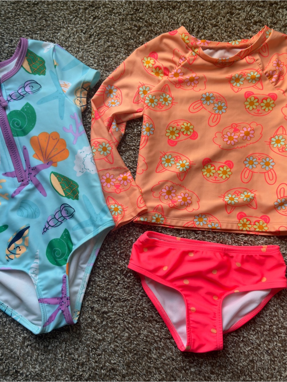 Girls cat and Jack swim bundle